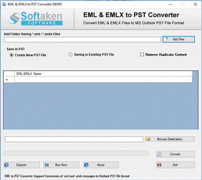 how to convert eml files to pst
